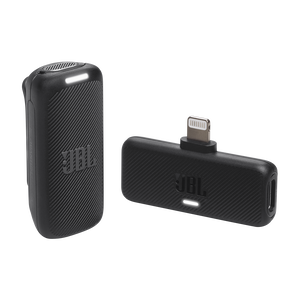 JBL Quantum Stream Wireless Lightning - Black - Wearable wireless streaming microphone for Lightning connection - Back